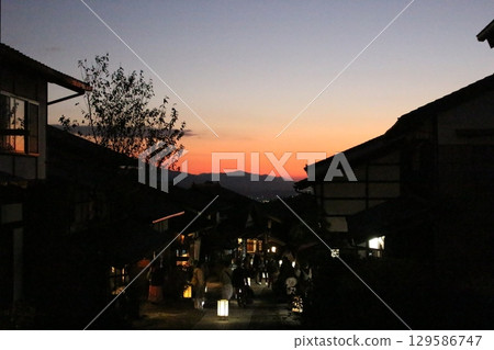 馬籠宿,岐阜縣江戶市的一個驛站小鎮 馬籠宿,岐阜縣江戶市的一個驛站小鎮 129586747