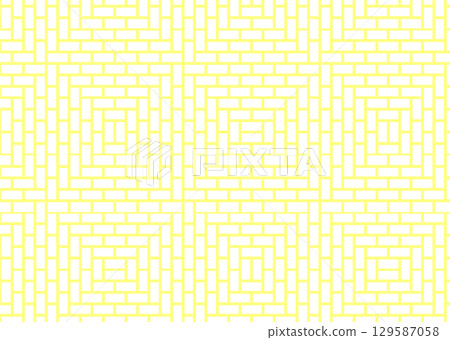 Geometric tile pattern background 2 colors 129587058