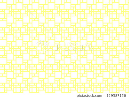 Geometric tile pattern background 2 colors 129587156
