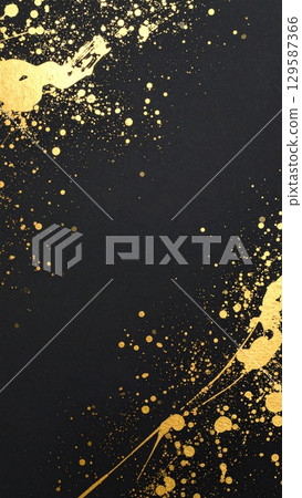 Gold and black elegant background material 129587366