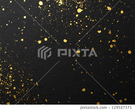 金色和黑色優雅背景材料 129587371