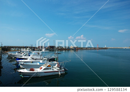 Fuka Port in summer Fuka Port in summer 129588134