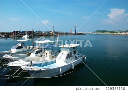 Fuka Port in summer Fuka Port in summer 129588138