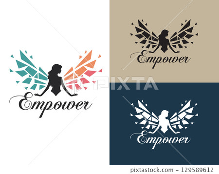 abstract, vector, emblem 129589612