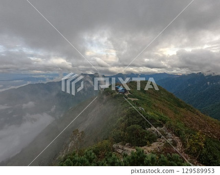Funakuba Hut and Jonen Mountains 129589953