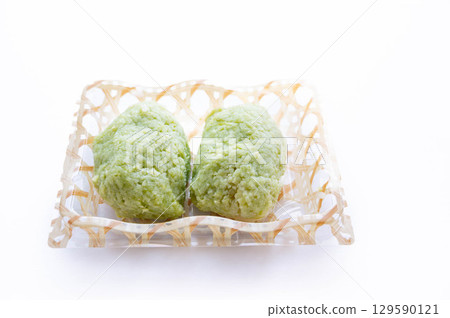 Packed Zunda Mochi 129590121