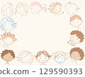 Children with all kinds of smiles 129590393