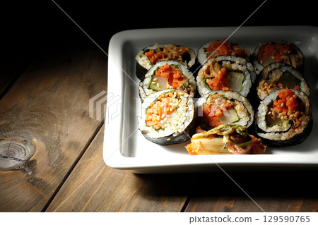 韓式紫菜捲 129590765