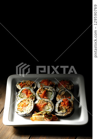 韓式紫菜捲 129590769