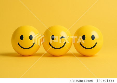 Three yellow spheres side by side showing the foundation of equity where resources and opportunities are balanced for all Three yellow spheres side by side showing the foundation of equity where resources and opportunities are balanced for all 129591333