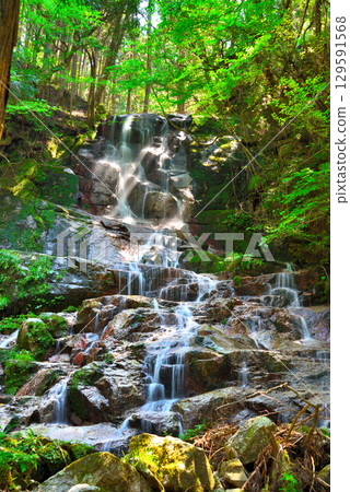 岐阜縣惠那市櫛原市栗若瀑布 129591568