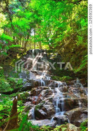 Kuriwaka Falls, Kushihara, Ena City, Gifu Prefecture 129591569