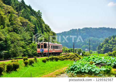 岐阜縣惠那市，明知鐵道能志站附近 129592567