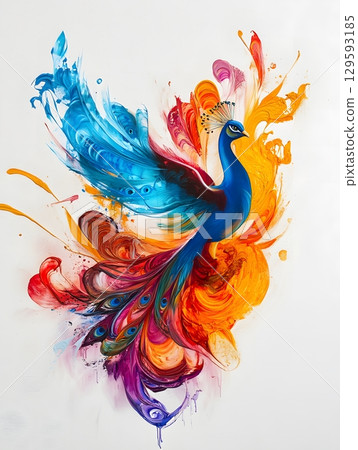 magic_aurora_peacock 129593185