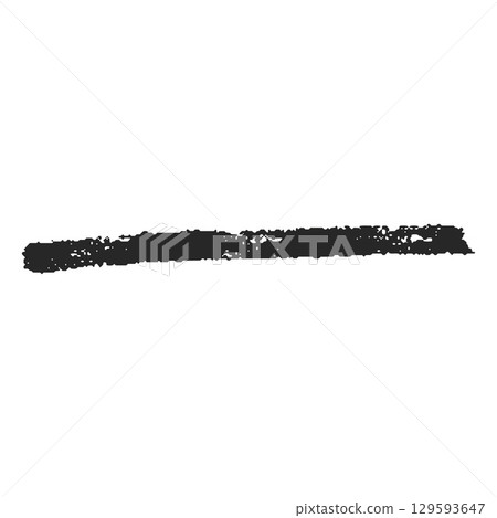 Black chalk straight line painting, vector doodle underlined, handwriting pencil or crayon stroke, checkmark, scribble Black chalk straight line painting, vector doodle underlined, handwriting pencil or crayon stroke, checkmark, scribble 129593647