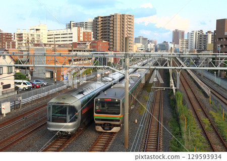 臥舖特快列車「仙后座」穿越川口市 臥舖特快列車「仙后座」穿越川口市 129593934