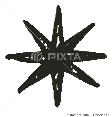 Black crayon sketch star spark shape, scribble sparkle figure chalk or pencil texture, shine symbol kids vector drawing Black crayon sketch star spark shape, scribble sparkle figure chalk or pencil texture, shine symbol kids vector drawing 129594416