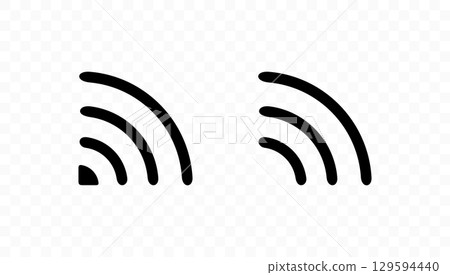 Wi-Fi transmits signal and wireless internet, graphic design. Network, router and hotspot, vector design and illustration Wi-Fi transmits signal and wireless internet, graphic design. Network, router and hotspot, vector design and illustration 129594440
