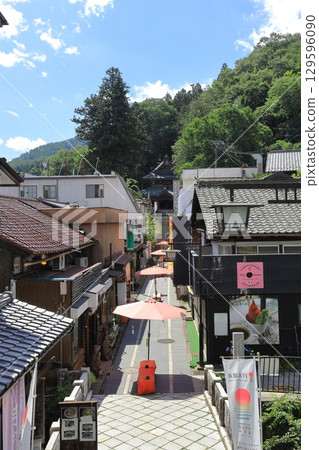 長野縣上田市別所溫泉北向觀音參道 長野縣上田市別所溫泉北向觀音參道 129596090