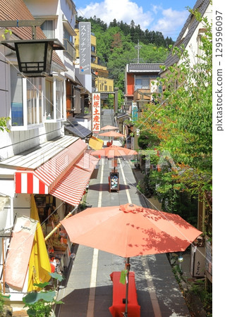 長野縣上田市別所溫泉北向觀音參道 長野縣上田市別所溫泉北向觀音參道 129596097