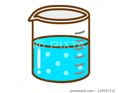 Beaker icon illustration 2 129597152