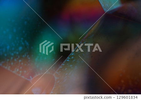 Green liquid film, fantastic bubbles connections, fluid movement, dark fantastic background, transparent oil, green ink Green liquid film, fantastic bubbles connections, fluid movement, dark fantastic background, transparent oil, green ink 129601834