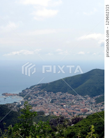 Exploring the Picturesque Budva City Along the Stunning Montenegro Riviera With Breathtaking Views 129602315