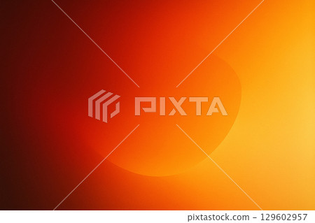 Warm color gradient background Orange and red abstract material 129602957