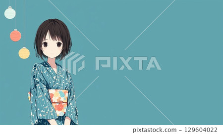 浴衣的女人 129604022