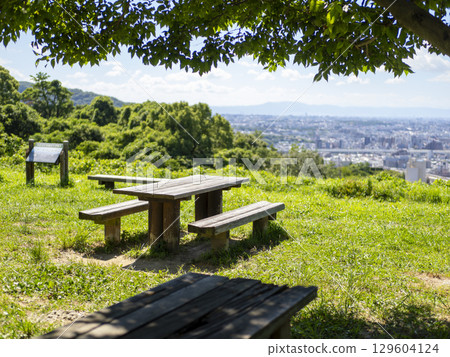 兵庫縣寶塚市寶塚市城市綠地公園「北檜木月之森」展望廣場 129604124