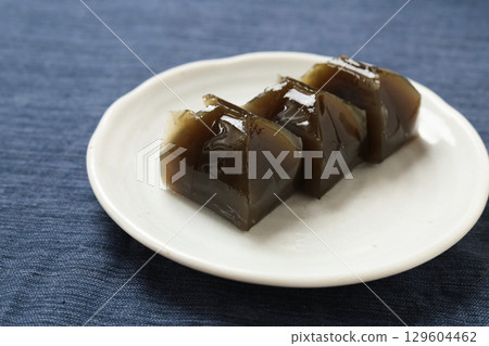 Bite-sized yokan Bite-sized yokan 129604462