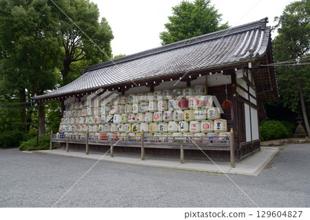Matsuo Taisha Shrine, Mikoshi Storehouse, Arashiyama, Nishikyo Ward, Kyoto City 129604827