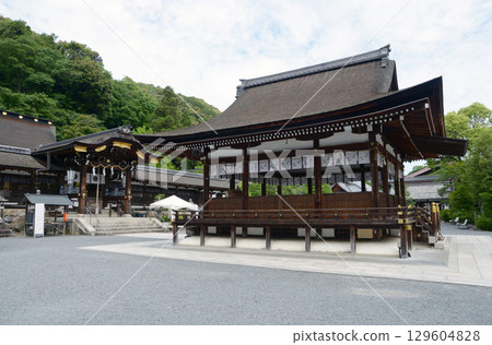Matsuo Taisha Shrine, worship hall, Arashiyama, Nishikyo Ward, Kyoto City 129604828