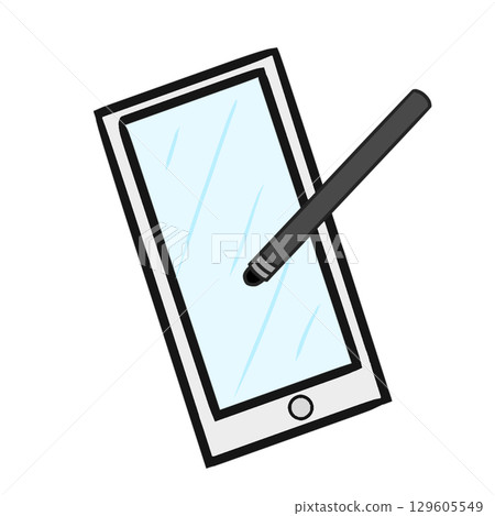 Touch pen smartphone simple 129605549