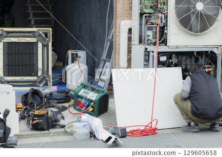 商用空調更換工程 129605658