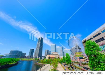 [Kanagawa Prefecture] Family trip to Yokohama during Golden Week in May 129605806