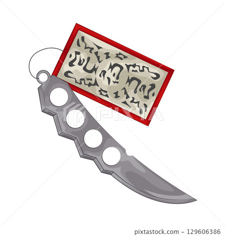 Illustration of Shuriken 129606386