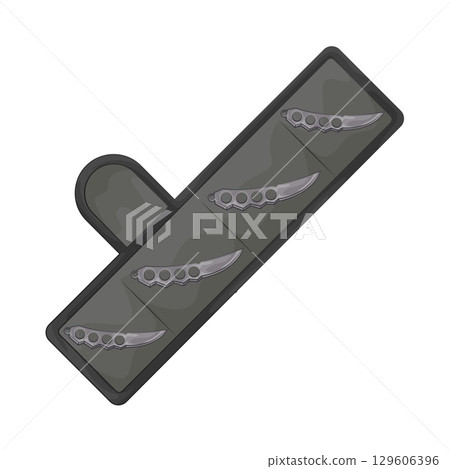 Illustration of Shuriken 129606396