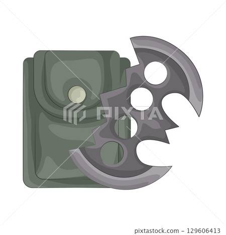 Illustration of Shuriken 129606413