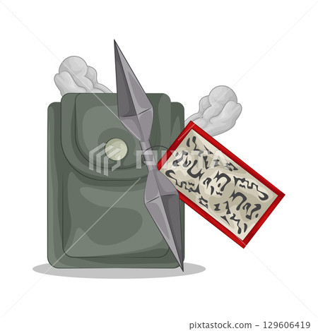 Illustration of Shuriken 129606419