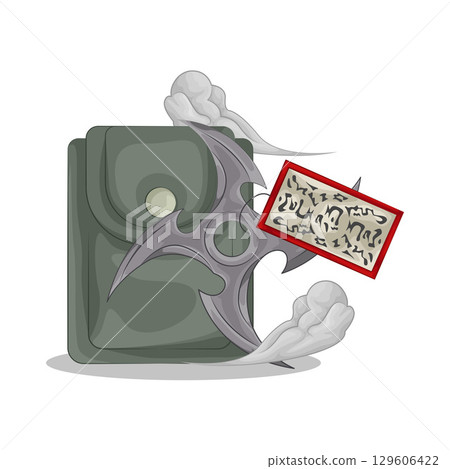 Illustration of Shuriken 129606422