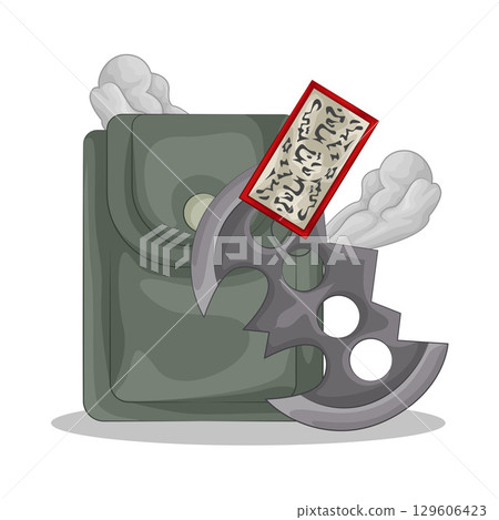 Illustration of Shuriken 129606423