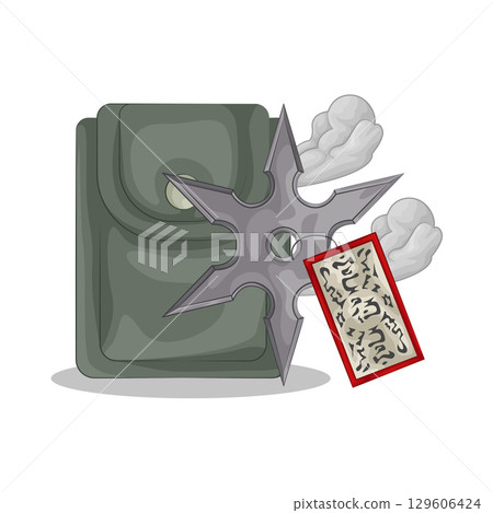 Illustration of Shuriken 129606424