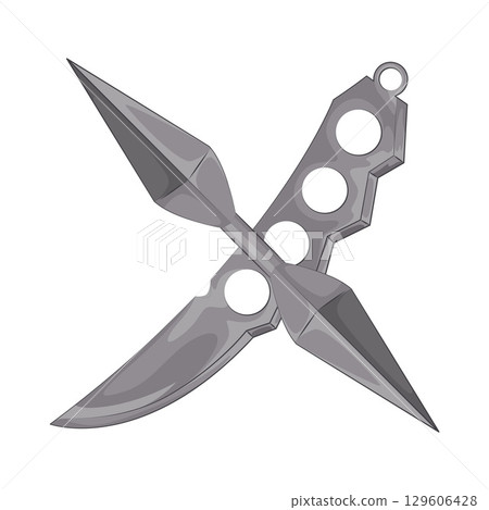 Illustration of Shuriken 129606428