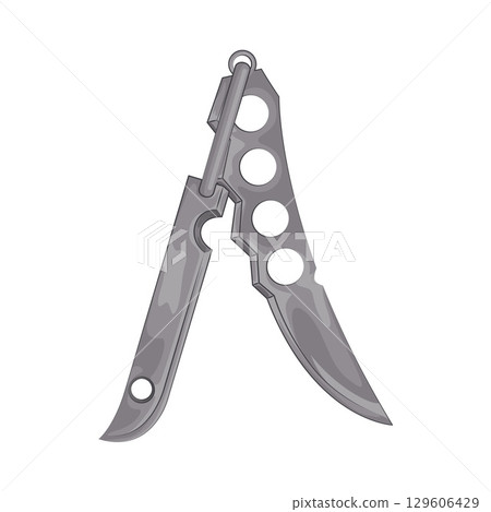 Illustration of Shuriken Illustration of Shuriken 129606429