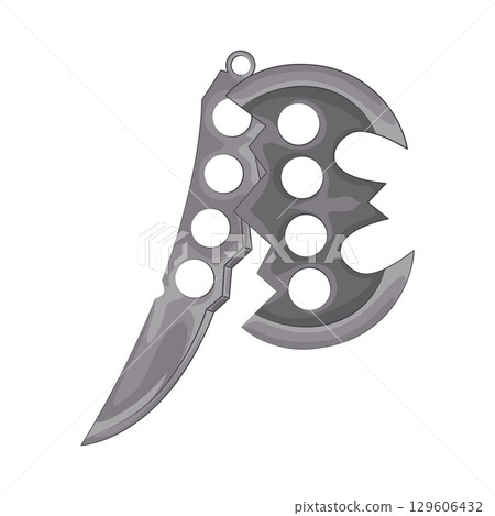 Illustration of Shuriken 129606432