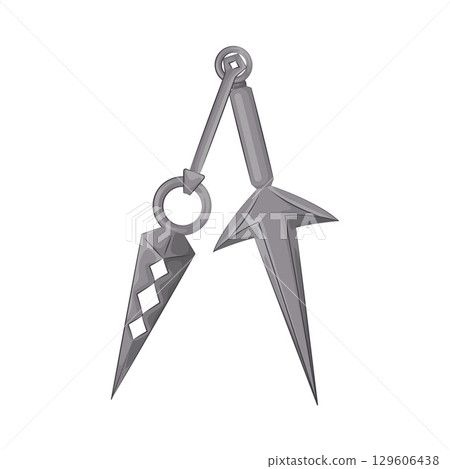 Illustration of Shuriken Illustration of Shuriken 129606438