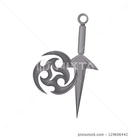 Illustration of Shuriken 129606442