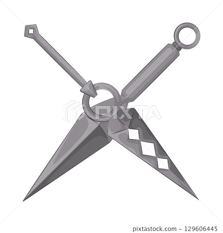 Illustration of Shuriken 129606445
