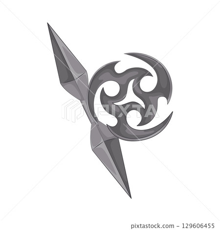 Illustration of Shuriken 129606455